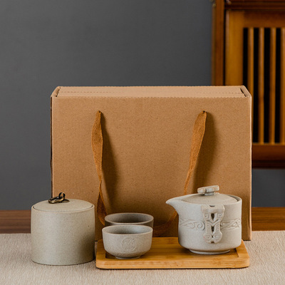 陶瓷功夫开门红礼品礼盒婚礼回礼亚光瓷脂白功夫中秋礼品 整套办|ms