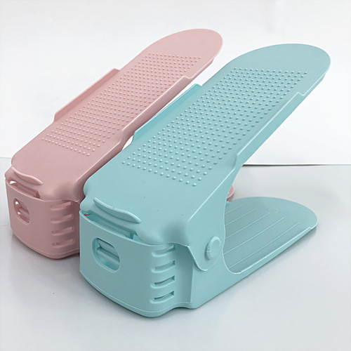 Shoe Stand Double Layer Shoe Rack Home Organizer DIY Adjustable Dorm Space-Saving Shoe Cabinet Shoe Storage Bracket