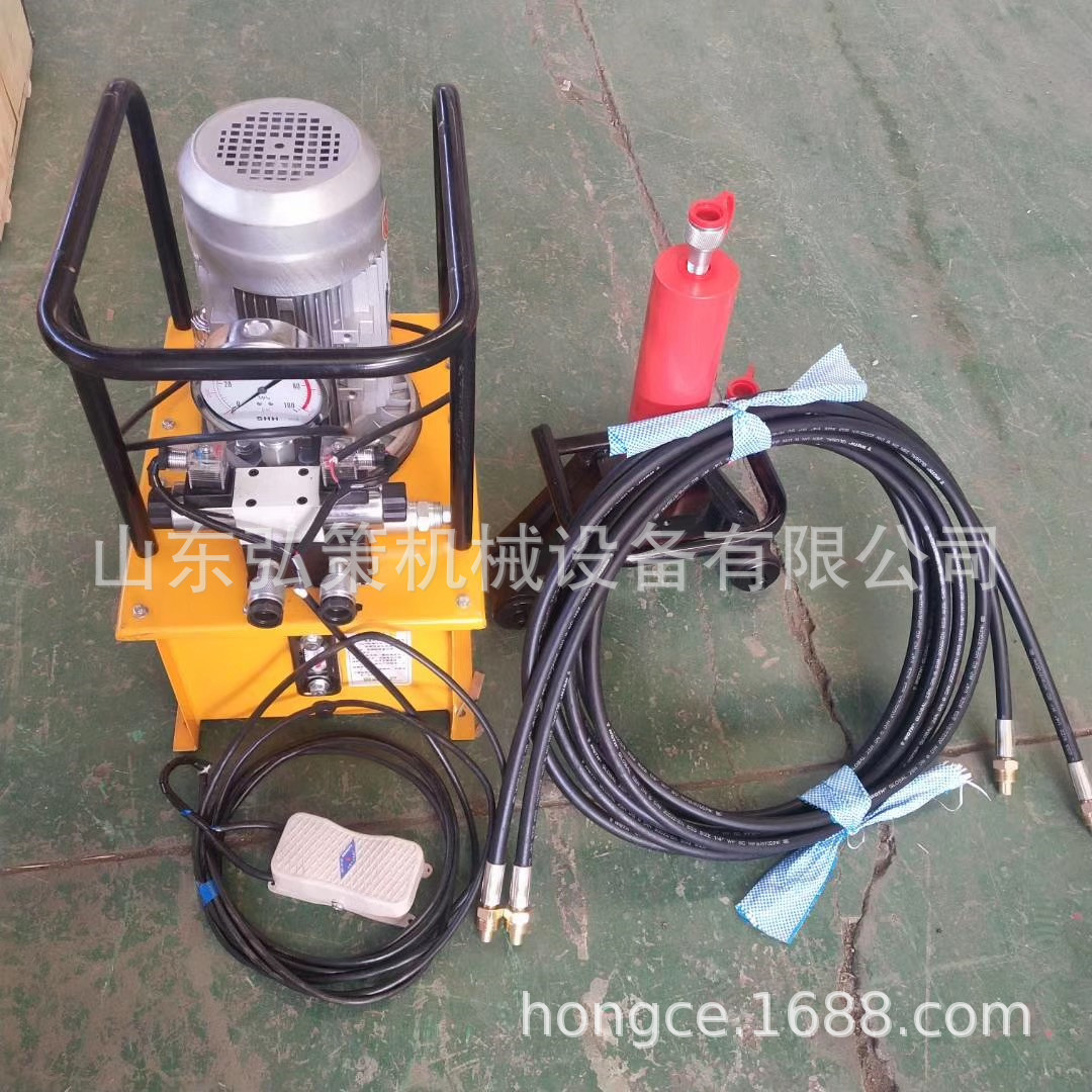 手提式钢筋弯曲调直一体机 32型电动液压钢筋多角度折弯机弯曲机