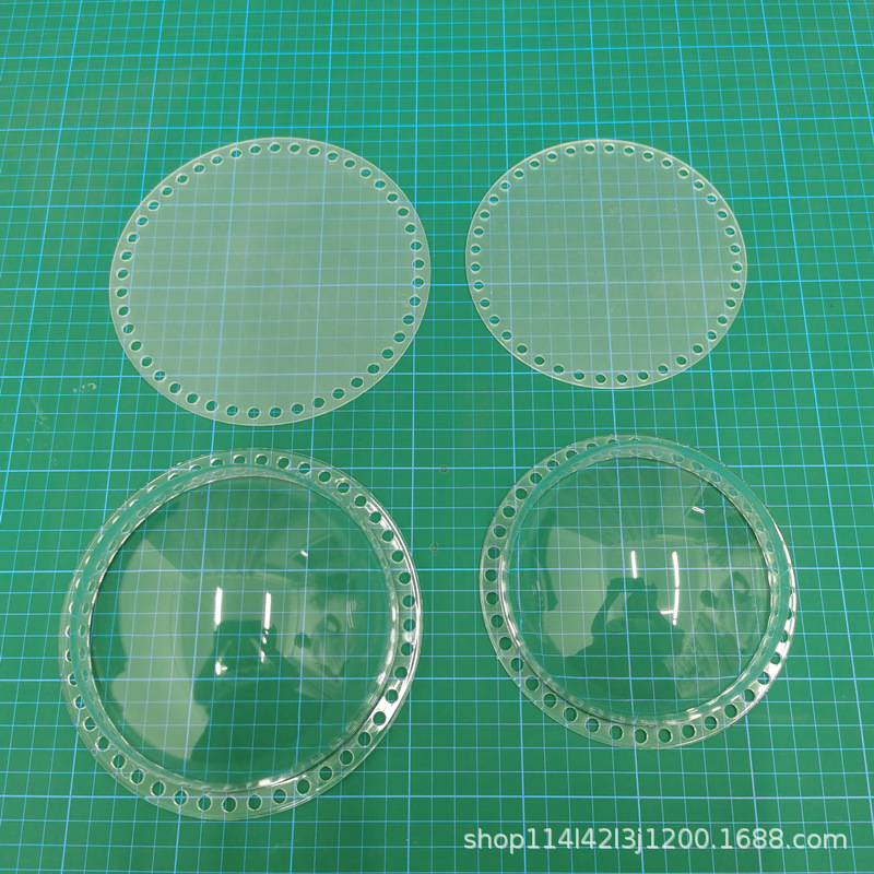 diy米奇小熊编织包太空罩亚克力板壳批发零售手工编织配件材料