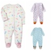 direct deal 2020 new pattern Children's clothing Boy Female baby Long sleeve Romper Bag feet Climbing clothes Bodysuit pajamas