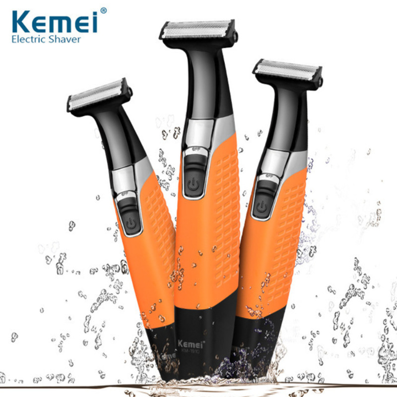 Dropshipping KM-1910 Rechargeable Men's All-Over Washable Reciprocating Shaver—Cross-Border Exclusive Supply