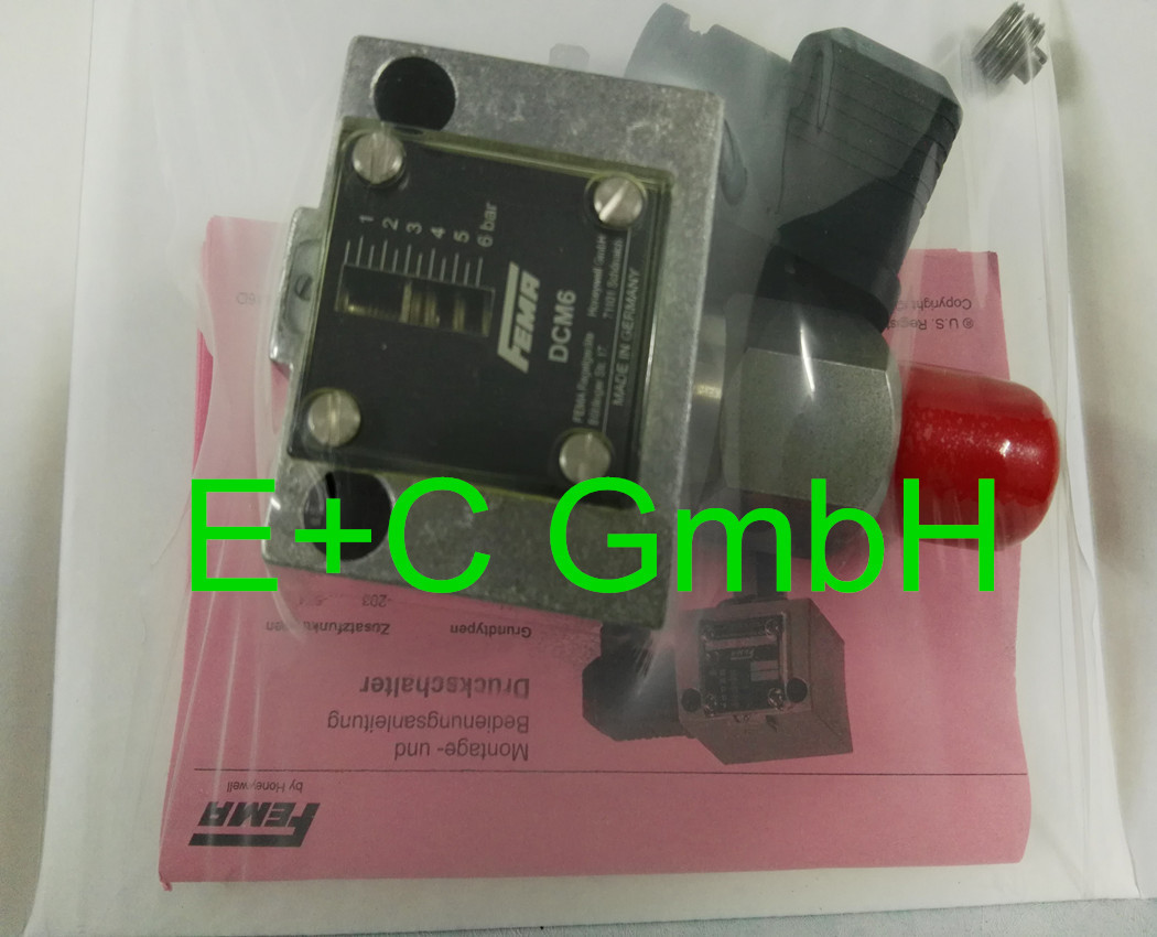 现货DCM6压力传感器1-6bar德国菲码FEMA压力传感器