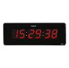 Wholesale new LED Digital Creative Creative Calendar Living Room Electronic Hanging Clock Office Wall Hanging Clock Performance Products