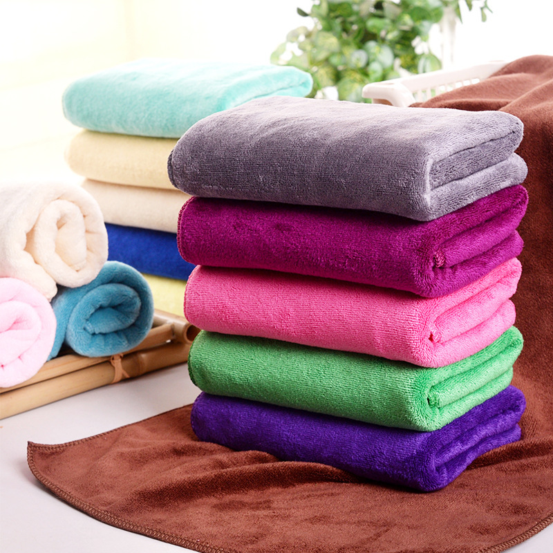 300g Fiber Towel Beauty Salon Turban Barber Shop Dry Hair Towel 3575 Thick Absorbent Embroider Logo Wholesale