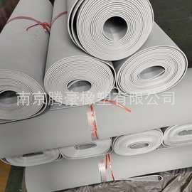 厂家直銷白色阻燃橡胶板 ，白色丁腈橡胶板。
