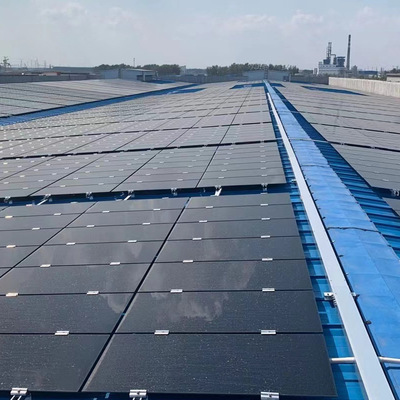 厂家直供碲化镉发电玻璃 中空夹胶组件 彩色透光组件太阳能发电|ms