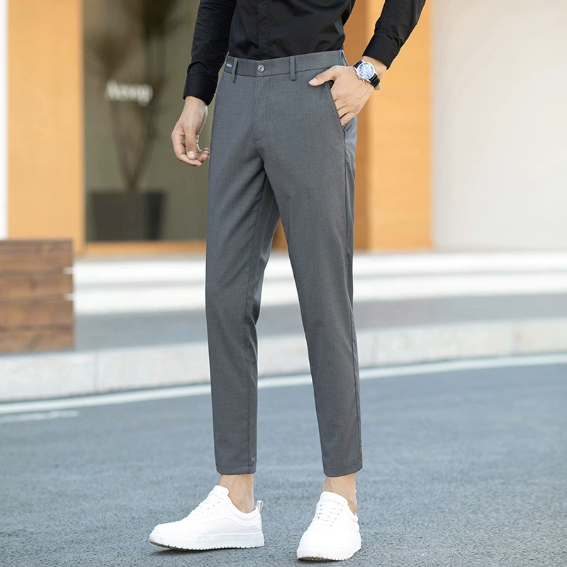 Silk men's trousers, Korean style