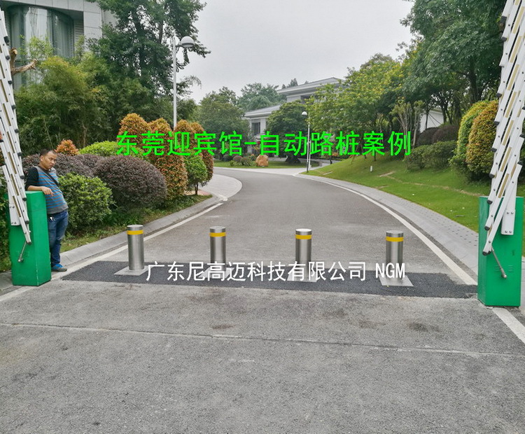 NGM机电液压一体升降柱,液压自动升降柱,东莞迎宾馆自动升降柱图