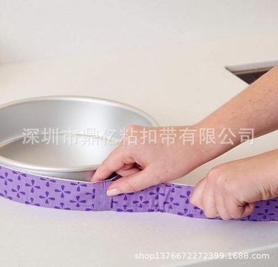 厂家现货烘培绑带烘焙蛋糕模烤盘保护绑带布条防变形烘焙蛋糕工具