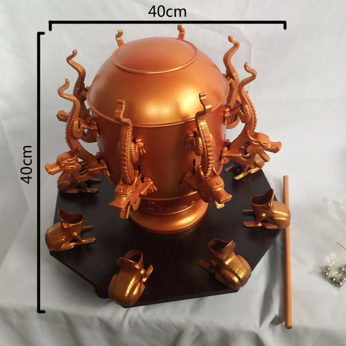地动仪模型张衡地震仪小学科学 地理实验器材 教学仪器