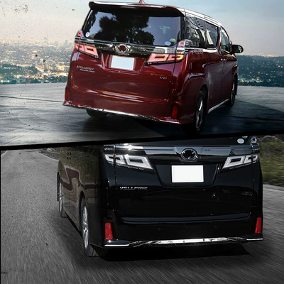 Şüşə kənarı xromları/moldingləri 15-20 Alfa Vellfire30
