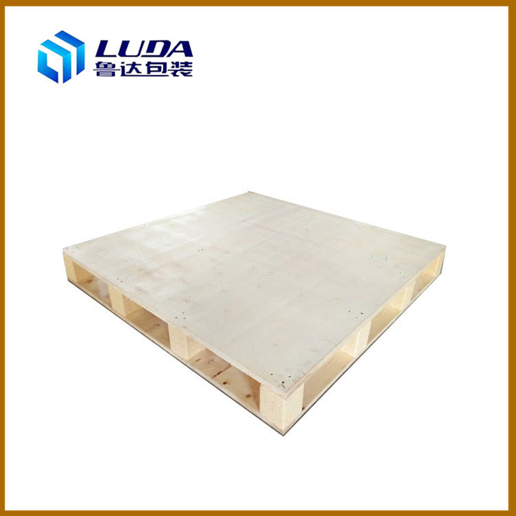 货物栈板叉车木卡板实木托盘潍坊胶合板托盘生产厂家