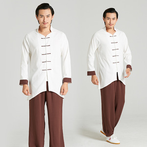 tai chi clothing chinese kung fu uniforms for men morning exercise clothes and martial arts wushu clothes