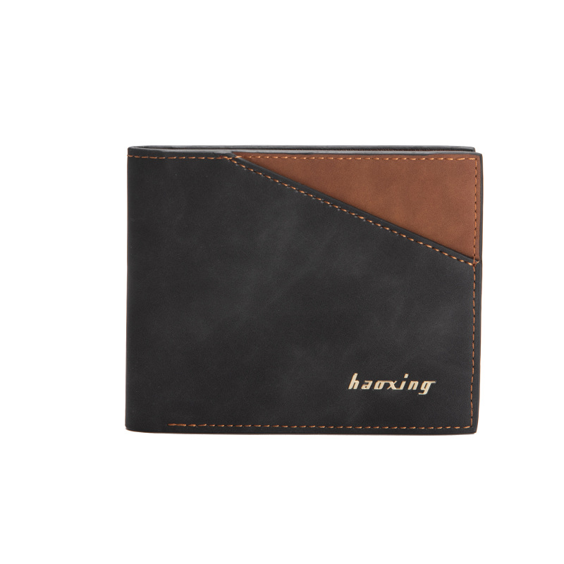 Suministro transfronterizo de los hombres de la nueva línea de costura de la cartera de la PU de los hombres de suministro transfronterizo de la cartera de la PU de los hombres