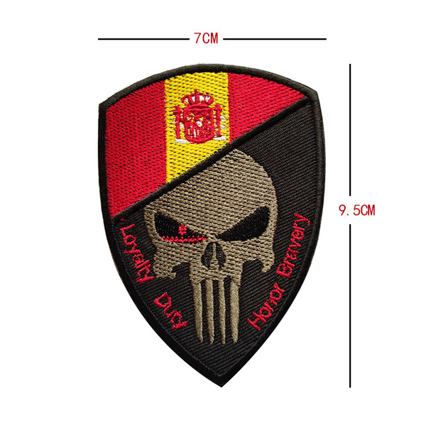 Tactics badge with velcro