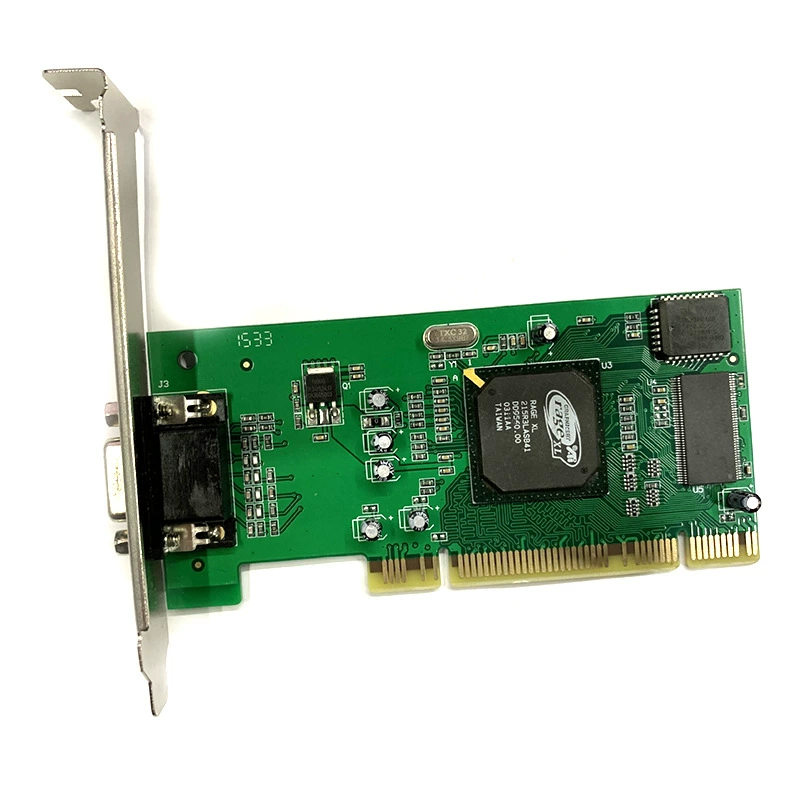 PCI видеокарта ATI RAGE XL 8MB карта VGA карта таблица микрометры карта