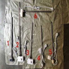 厂家直销水电暖气片条温加热棒 带温控不锈钢电热管 暖气片发热管