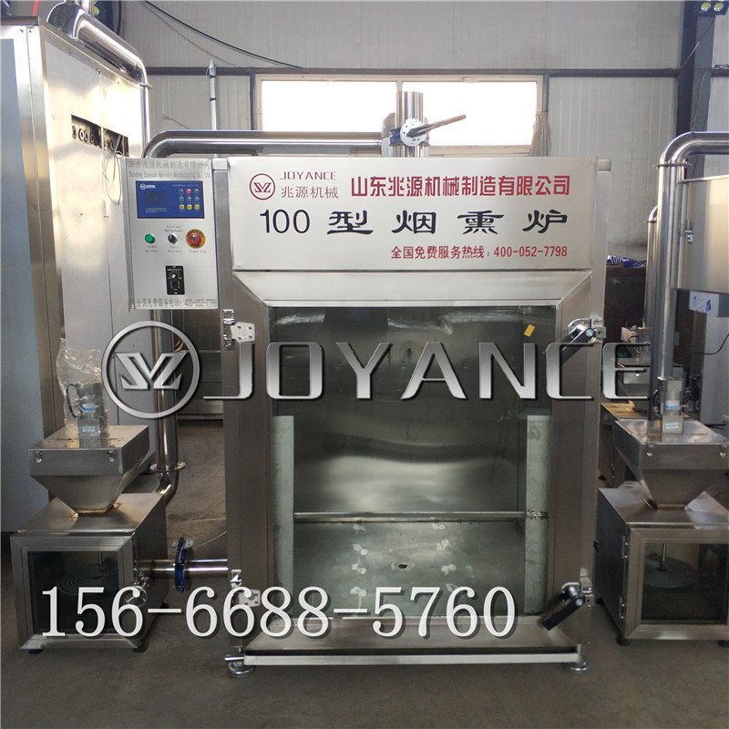 沈阳红肠烟熏炉价格 250型豆腐干烟熏炉 大型腊肉腊肠烟熏炉厂家