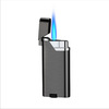 New hair 1301 direct windproof and inflatable lighter can regulate the flame logo custom advertising lighter manually