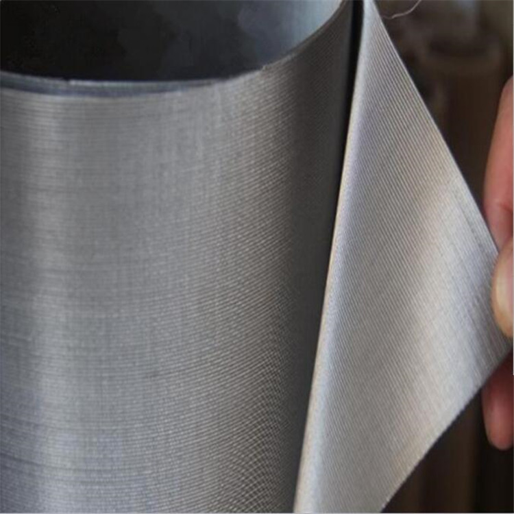 厂家304不锈钢编织过滤网 耐酸碱宽幅不锈钢网 平织高目数密纹网