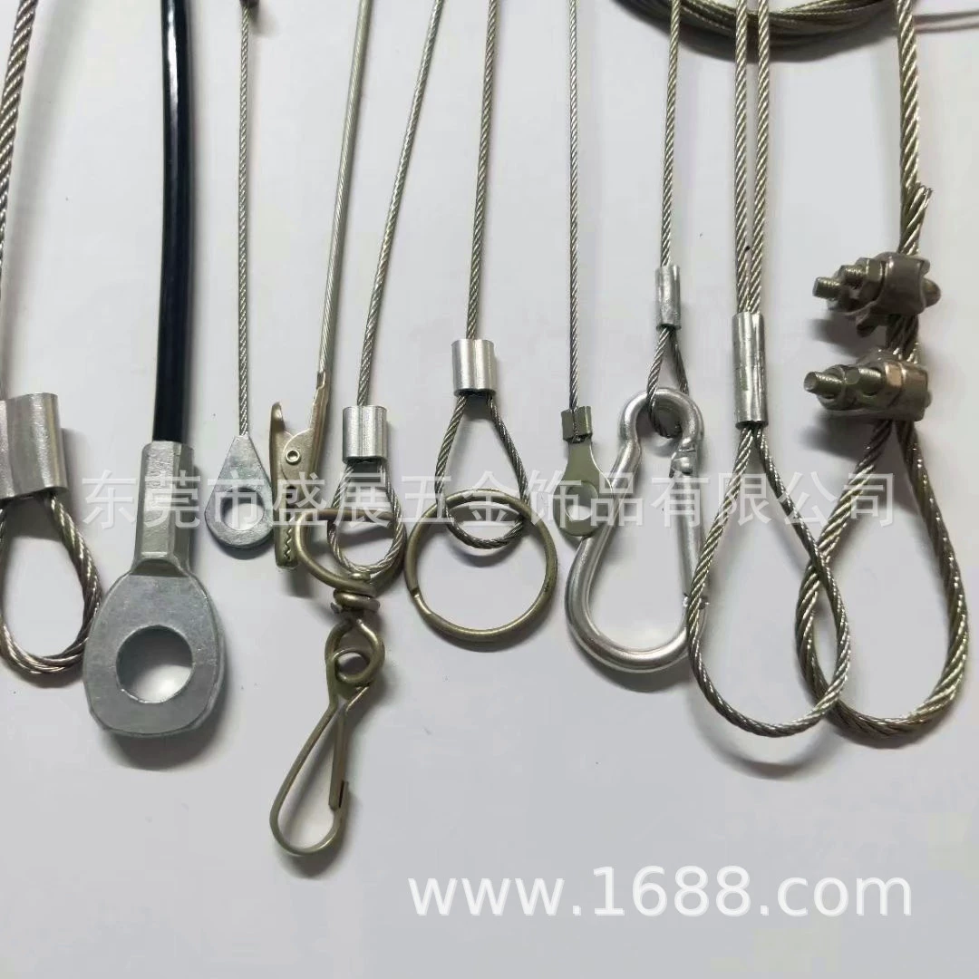 Поставка фитнес-оборудования: канатов, стальных тросов, алюминиевых обжимных наконечников, подвесных тросов для освещения, нержавеющих обжимных наконечников с крючками и страховочных тросов.