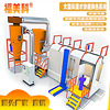 Fuzhou Ningde Quanzhou Xiamen cyclone recovery powder Spraying environmental protection remove dust Automation Spraying Production Line