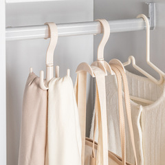 宿舍多功能衣櫃掛架 創意塑料免釘掛鈎 掛領帶包包收納架 掛衣鈎