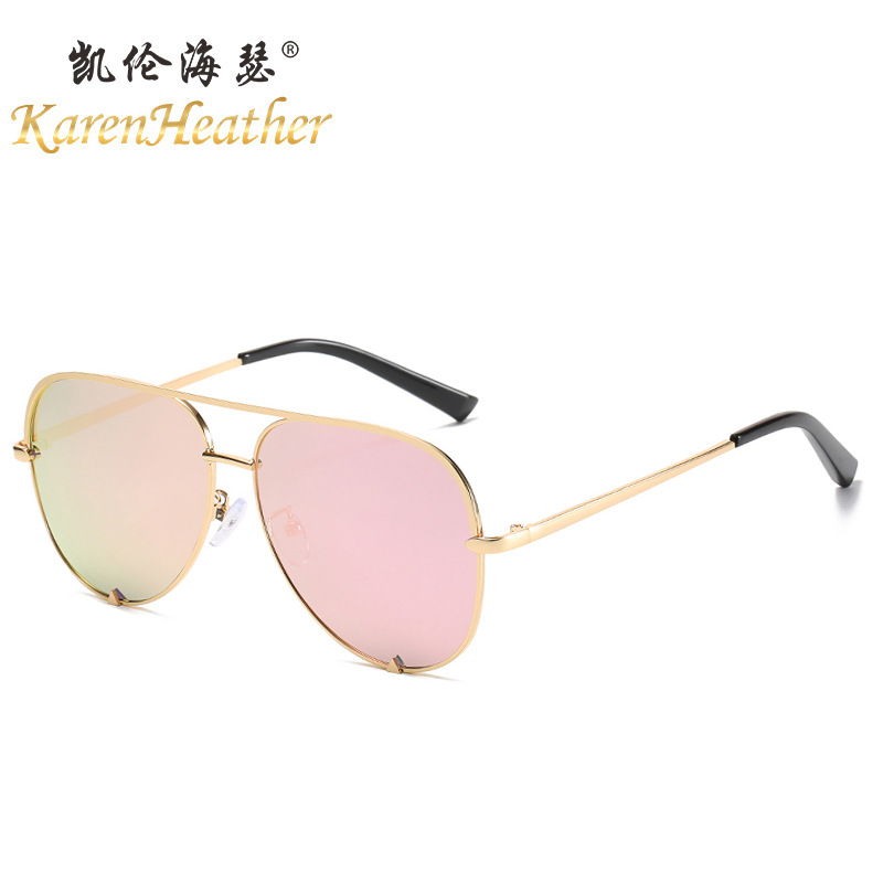 New retro sunglasses 6256 women European...