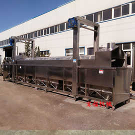 炸香辣辣椒油炸机 宜福辣椒油炸锅 辣椒丝油炸生产线价格 图片