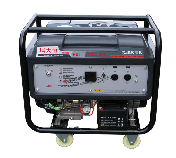 6kw汽油发电机组7kva汽油发电机EF7660TE电动单相220V/380V