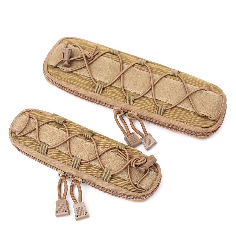 Al Aire Libre multi-función cuchillo manga molle sistema Kit al aire libre supervivencia cuchillo especial funda protectora bolsa de equipo