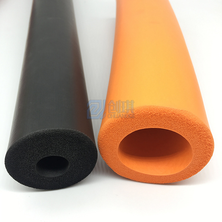 儿童乐园管件海绵套管NBR橡塑管淘气堡彩色珍珠棉包管