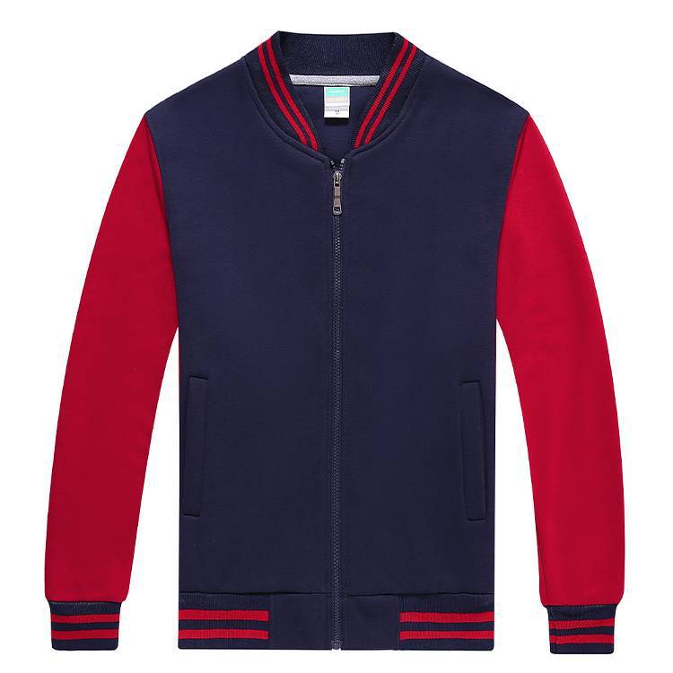 Sweater customized Printing logo Restaurant Team clothing Spring and autumn season Cardigan Plush coat enterprise T-Shirt coverall