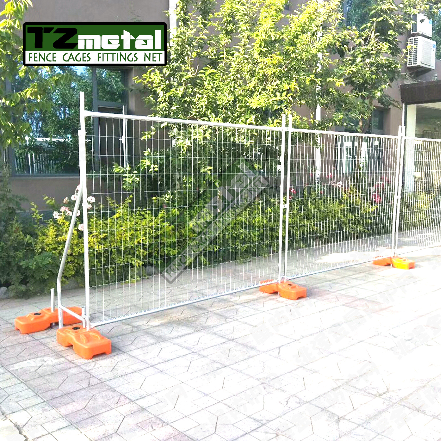 定制澳洲临时护栏加拿大新西兰喷塑浸塑工地泳池围栏