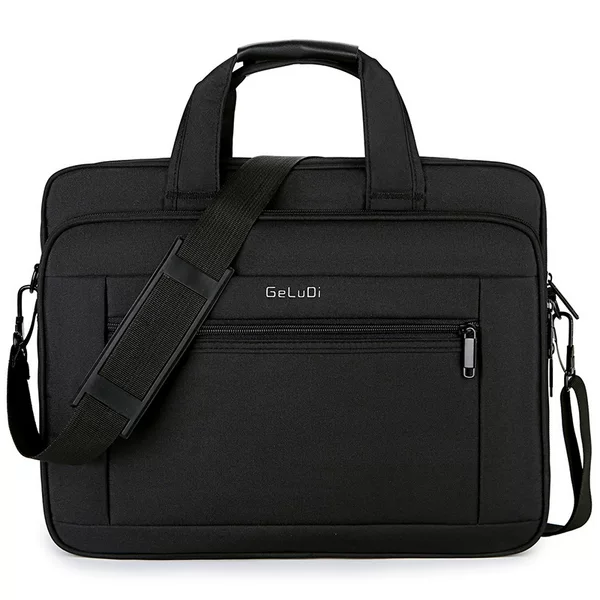 Factory Direct Sales of New Single-Shoulder Full-Cover Briefcase Computer Bag 15inch Portable Laptop Business Custom-Made Upon Request