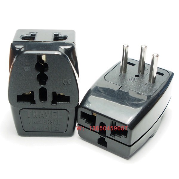 瑞士插头转三位插座 瑞士一转三多功能插座 英国转瑞士 瑞士通用