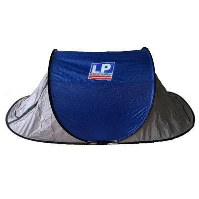 Stock processing spot double automatic quick open high-quality boat tent outdoor travel camping camping beach throwing account (Çadırlar) - blue-double