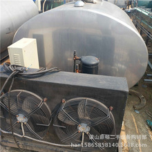 出售二手10吨储奶制冷罐 车载运输保温罐 二手油罐