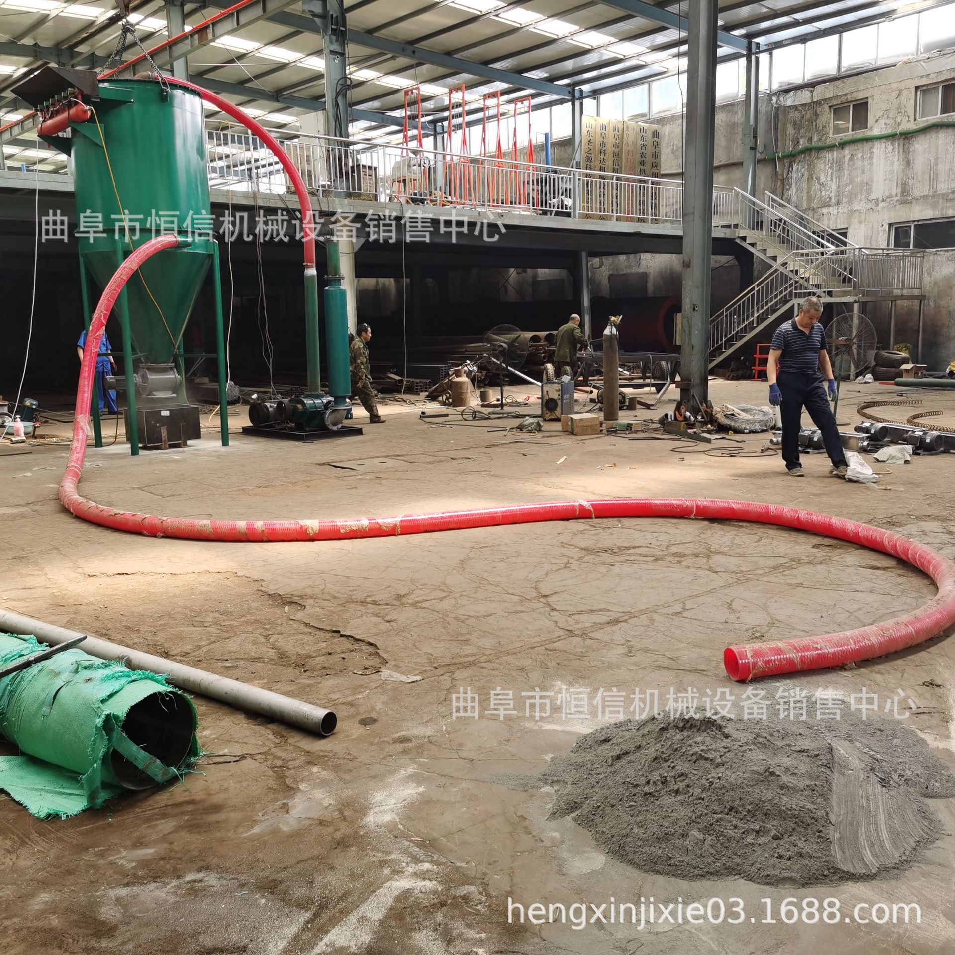 火车站大型小型绿豆花生远距离真空吸粮机风送型锯末吸送一体机