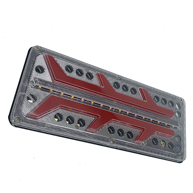 24V coche camión bomba camión remolque impermeable durable anti-Smashing luz de freno de la luz trasera del camión se convierte en conjunto de luz LED