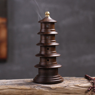 Ebony incense burner solid wood thread incense holder crafts incense burner sandalwood incense burner copper incense burner incense holder