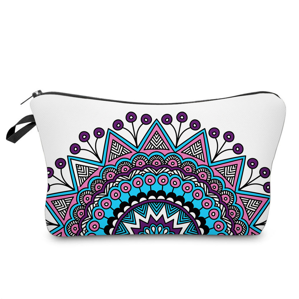 Cross border new Datura cosmetic bag new multifunctional women's Dumpling cosmetic bag can order logo wash bag