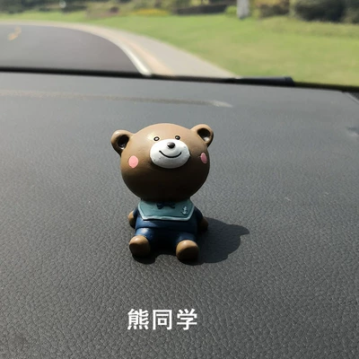 Institute Car Interior Creative Supplies | Car ornaments - classmate-bear-ornaments