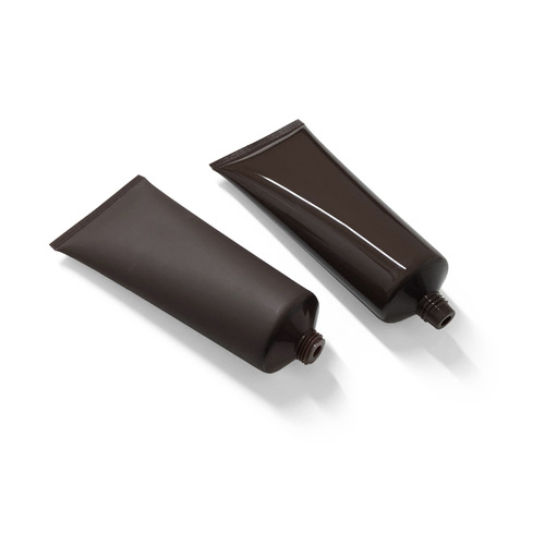 【】100g Brown Cosmetic Soft Tube Packaging Plastic Sanding Flip Top Tube Manufacturer Direct Sale