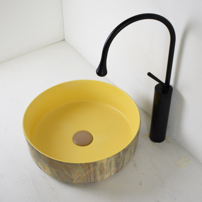 Northern Europe colour undercounter Wash basin Single basin TOILET ceramics household square Basin size Washbasin