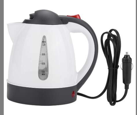 Large capacity 1000ml car kettle multifunctional water cup RV heating kettle car travel kettle