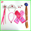 Hair accessory, jewelry, magic wand for princess, wig with pigtail, gloves, “Frozen”, wholesale