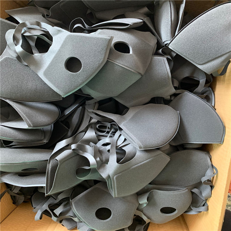 单层海绵儿童彩色口罩透气可清洗易呼吸阀防雾霾防尘口罩工厂批发