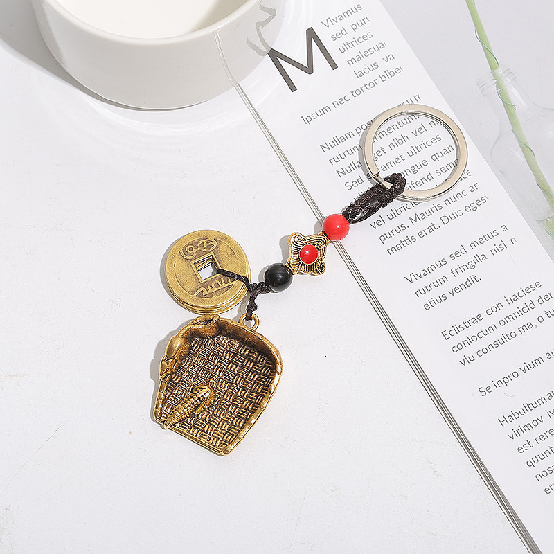 葫芦钥匙扣,直播一件代发,小礼品活动赠送,纯铜葫芦